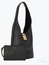 Buckle Hobo Shoulder Bag Black - SALVATORE FERRAGAMO - BALAAN 2