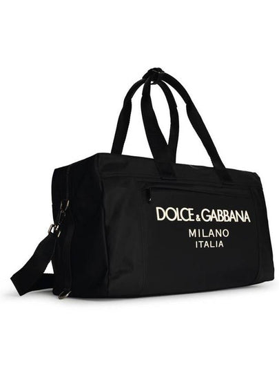 Dolce & Gabbana Black Nylon Duffel Bag - DOLCE&GABBANA - BALAAN 2