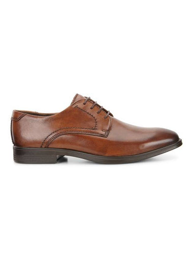 Melbourne Tie Derby Brown - ECCO - BALAAN 1