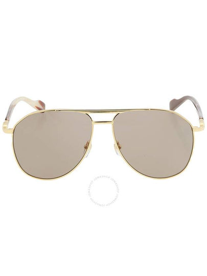 Tinted Pilot Frame Sunglasses GG1220S - GUCCI - BALAAN 2