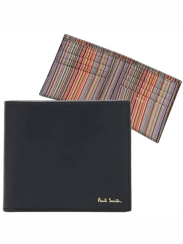 Signature stripe half wallet MIA 4832 BMULTI 79 - PAUL SMITH - BALAAN 1