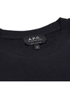 Women's Jade Logo Short Sleeve T-Shirt Black - A.P.C. - BALAAN 6