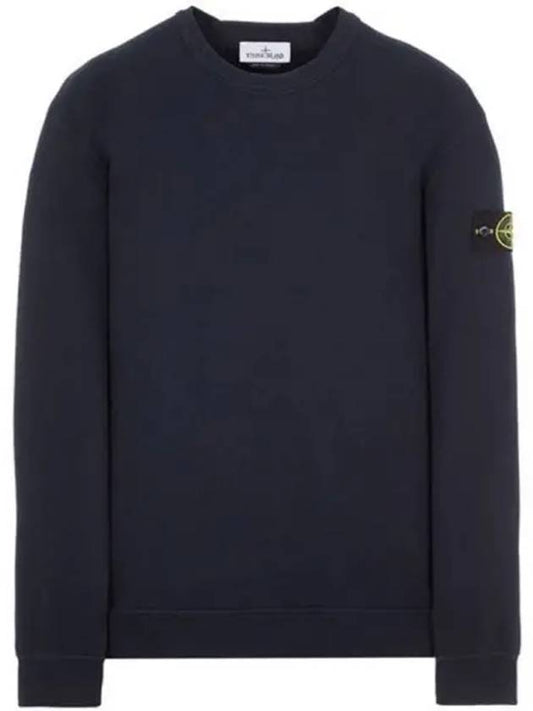 Waffen Patch Crew Neck Sweatshirt Navy - STONE ISLAND - BALAAN 2