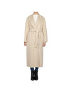 Gilbert Single Coat Ivory - MAX MARA - BALAAN 1