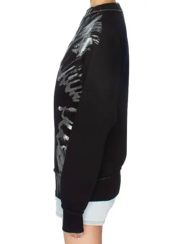 Neoprene Printing Blouson Zip-Up Jacket Black - MARNI - BALAAN 4