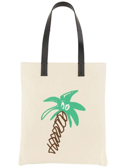 23 fw Cotton Canvas Shopping Bag PMNA068E23FAB0020410 B0040495177 - PALM ANGELS - BALAAN 2