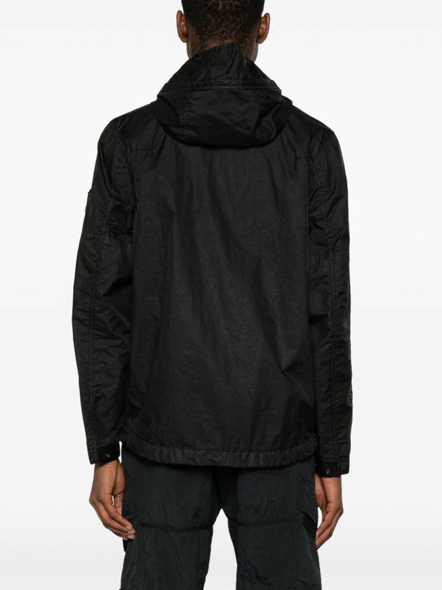 Membrana 3L TC Hooded Jacket Black - STONE ISLAND - BALAAN 6