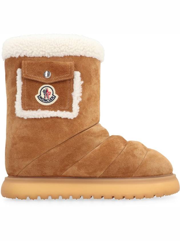 Gaia Pocket Mid Winter Boots Brown - MONCLER - BALAAN 3