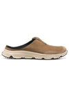 RX Advanced Leather Mule Slippers Kangaroo Safari - SALOMON - BALAAN.