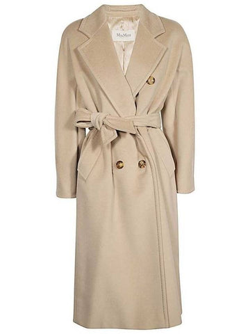 Madame Wool Double Coat Sand - MAX MARA - BALAAN 1