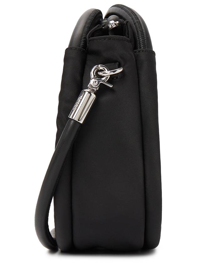 Knot Mini Nylon Shoulder Bag Black - GANNI - BALAAN 4