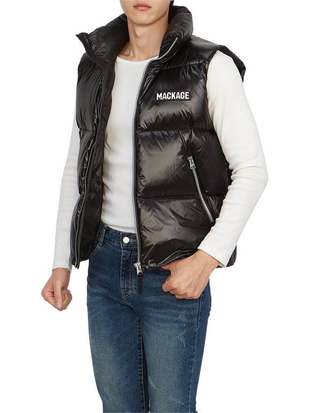 Kane High Neck Padding Vest Black - MACKAGE - BALAAN 7