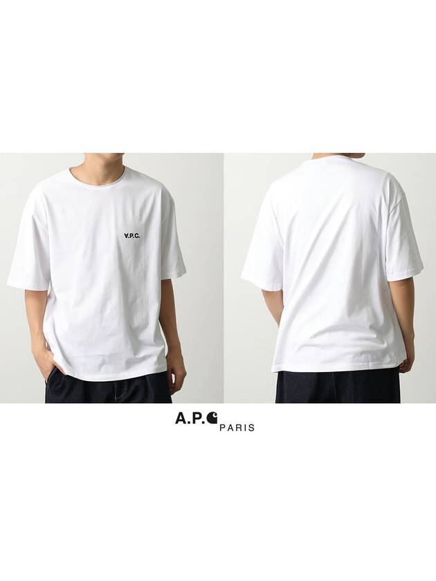 Jeremy Logo Short Sleeve T-shirt White - A.P.C. - BALAAN 4