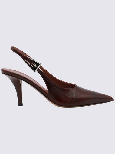 Paris Texas Dark Red Leather Pumps - PARIS TEXAS - BALAAN 1