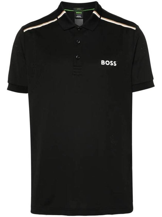 Matteo Berrettini rubberized logo polo shirt 50506186 - HUGO BOSS - BALAAN 1