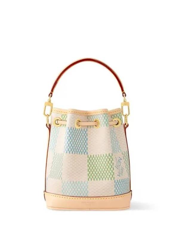 Nano Noe D15 Damier Bucket Bag Green - LOUIS VUITTON - BALAAN 7