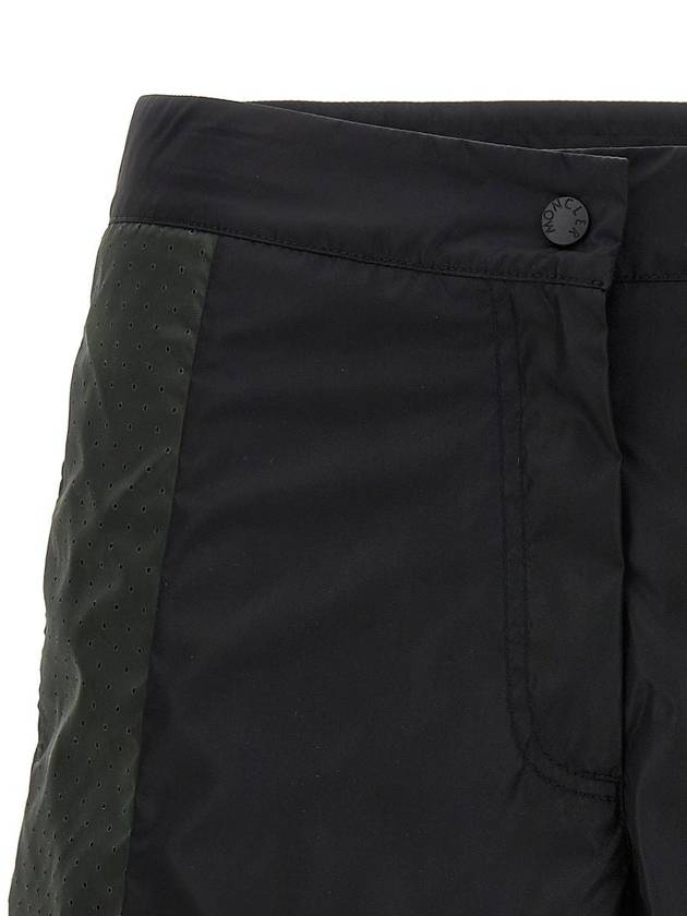 Nylon Shorts Black - MONCLER - BALAAN 4