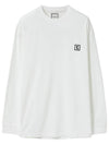 Men s back logo long sleeve t shirt white - WOOYOUNGMI - BALAAN 1