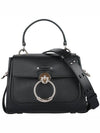 Tess Small Day Tote Shoulder Bag Black - CHLOE - BALAAN 3