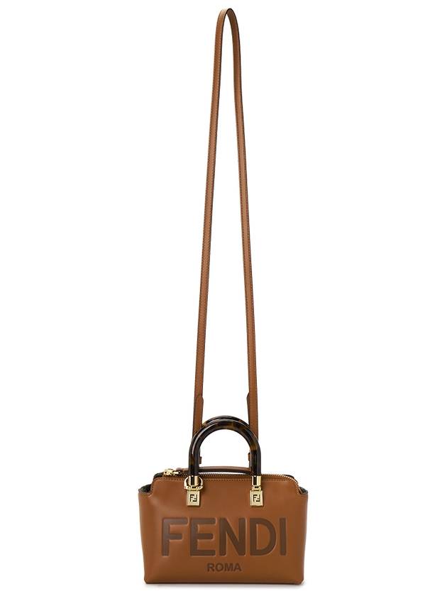 By The Way Small Leather Tote Bag Brown - FENDI - BALAAN 7