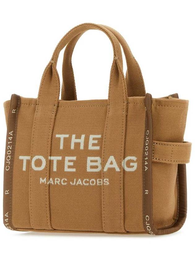 The Jacquard Small Tote Bag Brown - MARC JACOBS - BALAAN 3