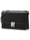 4G chain shoulder bag black - GIVENCHY - 3