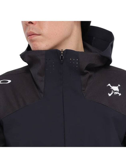 Golf Jumper Skull Synchro Black Windbreaker Jacket - OAKLEY - BALAAN 2