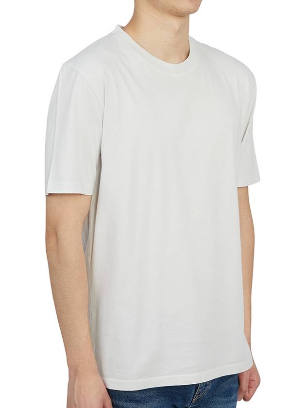 Organic Cotton Short Sleeve T-Shirt White - MAISON MARGIELA - BALAAN 4