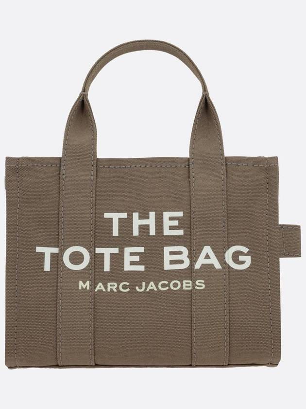 Logo Small Canvas Tote Bag Khaki - MARC JACOBS - BALAAN 2