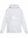 Cupid Print Cotton Hood White - BURBERRY - BALAAN 2