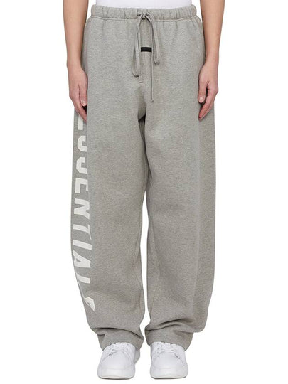 Fleece Relaxed Track Pants Dark Heather - FEAR OF GOD - BALAAN 2