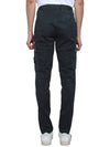 Compass Badge Cargo Straight Pants Black - STONE ISLAND - BALAAN 5