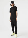 Slim Fit Cotton Blend Track Pants Black - LACOSTE - BALAAN 2