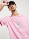 King S Short Sleeve T-Shirt Lemonade Pink - STUSSY - BALAAN 3