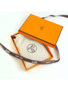 Mini Pop H Pendant Rose Gold & Noir - HERMES - BALAAN 8