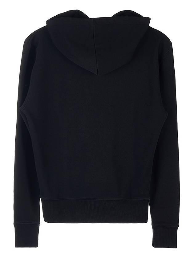 Chillax Fox Patch Classic Hoodie Black - MAISON KITSUNE - BALAAN 3