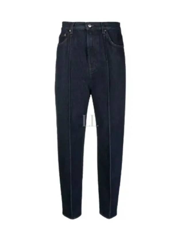 Women s Straight Jeans High rise Navy Blue - TOTEME - BALAAN 2