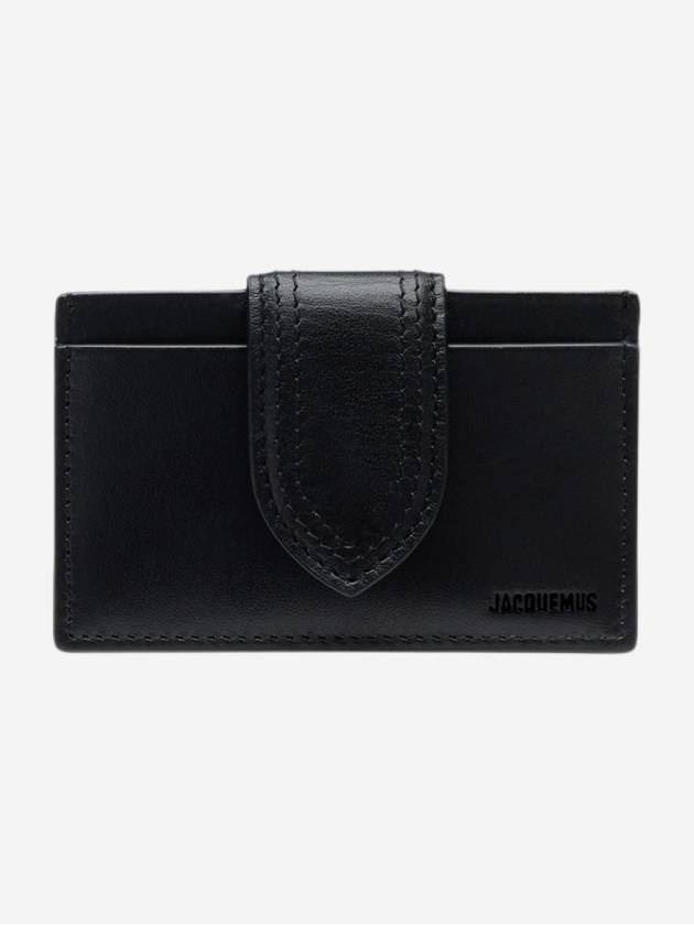 Le Porte Carte Bambino Flap Card Wallet  Black - JACQUEMUS - BALAAN 2