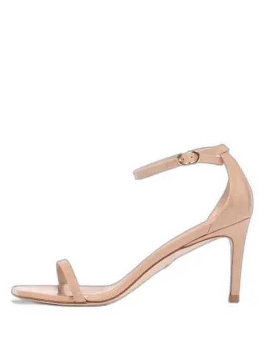 NUDIST CURVE 75 SANDAL ADOBE SA173 Nudist curve sandal Adobe - STUART WEITZMAN - BALAAN 1