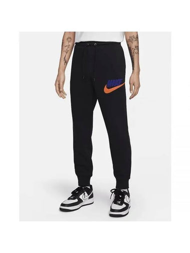 Men's Club Fleece Jogger Track Pants Black - NIKE - BALAAN 1