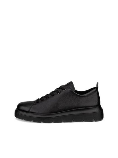 Nouvelle Lace Up Low Top Sneakers Black - ECCO - BALAAN 2