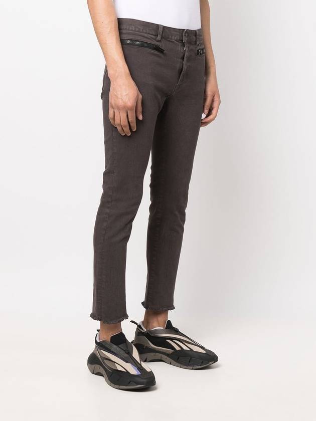 Charcoal Zip Denim Pants - UNDERCOVER - BALAAN 2