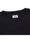 30/1 Jersey Logo Short Sleeve T-Shirt Black - CP COMPANY - BALAAN 6