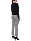 Pegno Straight Pants Grey - MAX MARA - BALAAN 7