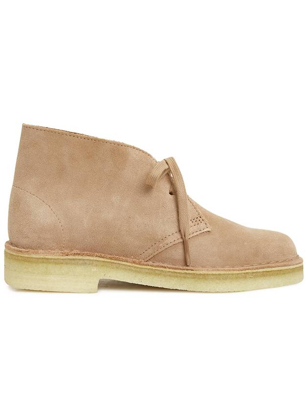 Suede Desert Middle Boots Beige - CLARKS - BALAAN 5