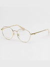 eyewear round frame glasses gold - GUCCI - BALAAN 8