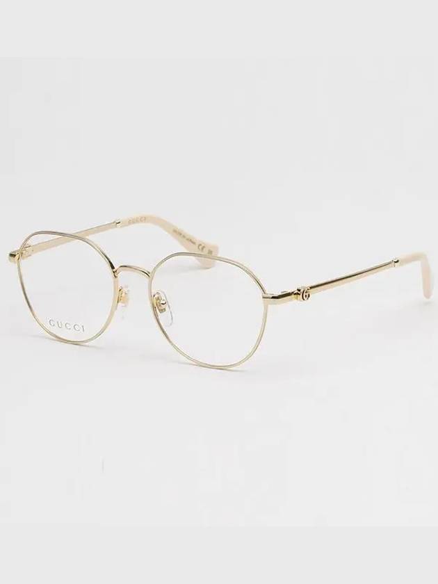 Eyewear Round Frame Eyeglasses Gold - GUCCI - BALAAN 6