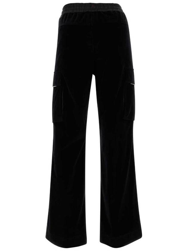 Grenoble corduroy jogging straight pants black - MONCLER - BALAAN 3