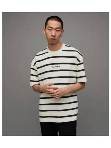 Striped Subverse Crew T Shirt MG012Y 4832 - ALLSAINTS - BALAAN 1