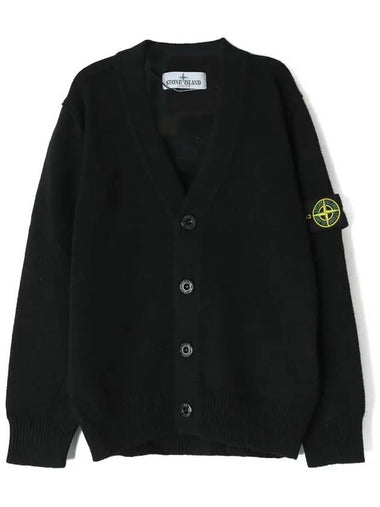 Kids Waffen Cardigan Black 7916501Z1 V0029 - STONE ISLAND - BALAAN 1